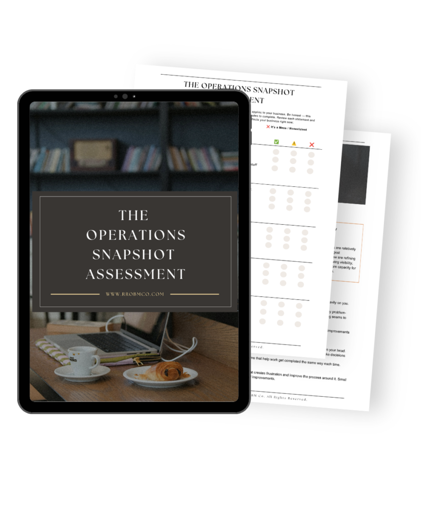 Operational Snapshot